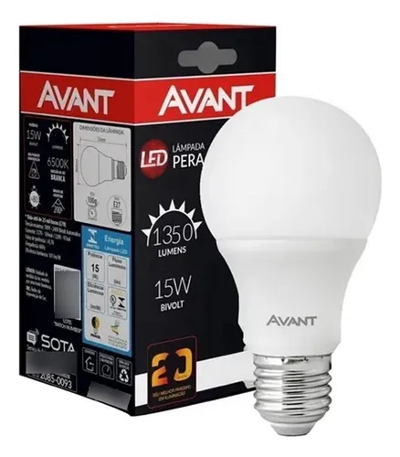 lâmpada led 15W