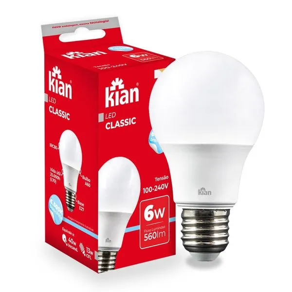 Lampada Led 6W Kian