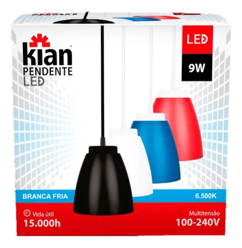 Luminária Pendente 9w