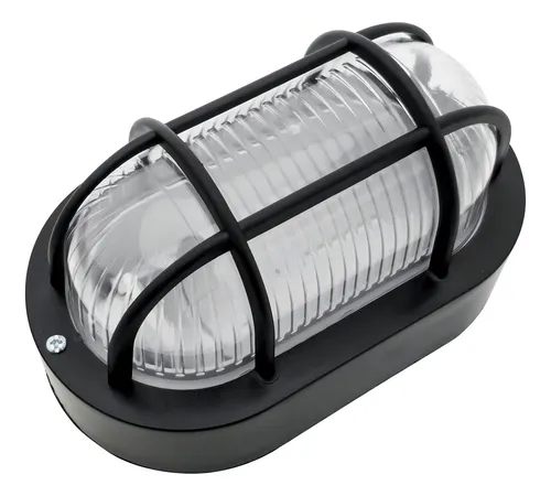 Luminária tartaruga preta